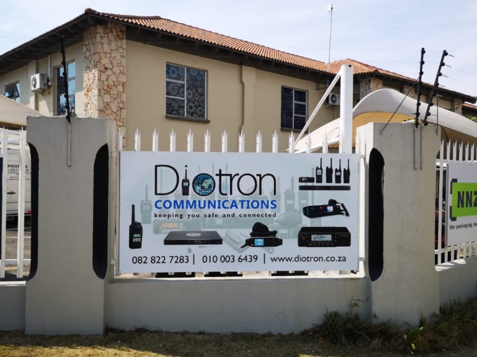 Diotron Communications Building in Webb Street Benoni
