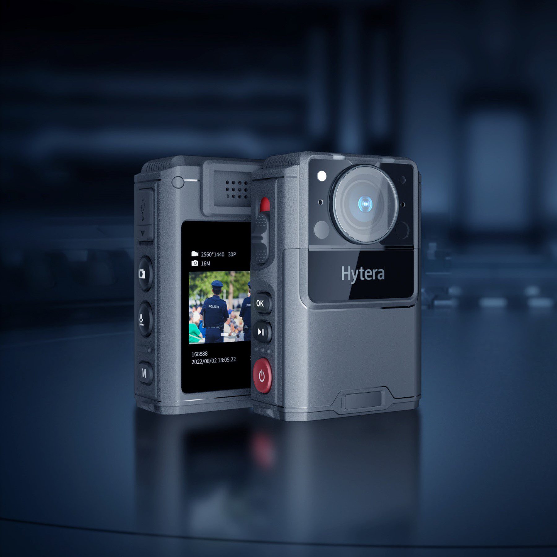 Hytera GC550 Mini 2k Body Worn Camera from Diotron Communications